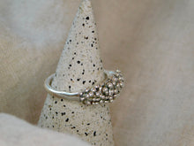 Load image into Gallery viewer, Statement Sea Foam Sterling Silver Ring
