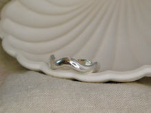 Load image into Gallery viewer, Smooth Waves Sterling Silver Ring
