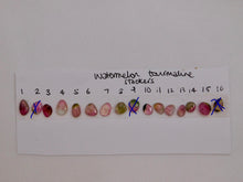 Load image into Gallery viewer, Made to Order Watermelon Tourmaline Sterling Silver Stacking Ring
