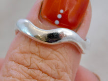 Load image into Gallery viewer, Smooth Waves Sterling Silver Ring
