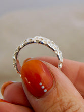 Load image into Gallery viewer, Surface Of The Moon Sterling Silver Ring
