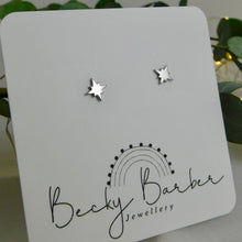 Load image into Gallery viewer, North Star Sterling Silver Studs
