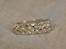 Load image into Gallery viewer, Surface Of The Moon Sterling Silver Ring
