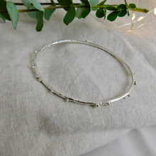 Load image into Gallery viewer, Made To Order Molten Sterling Silver Bangle
