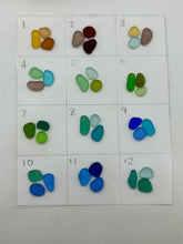 Load image into Gallery viewer, Made To Order Triple Sea Glass Sterling Silver Cuff Ring
