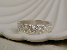 Load image into Gallery viewer, Surface Of The Moon Sterling Silver Ring
