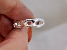 Load image into Gallery viewer, Lotus Root Sterling Silver Ring

