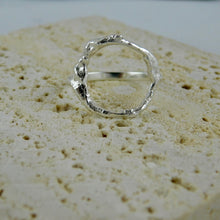 Load image into Gallery viewer, Made To Order Molten Hoop Sterling Silver Ring
