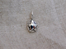Load image into Gallery viewer, Star Pebble Sterling Silver Charm
