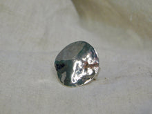 Load image into Gallery viewer, Made to Order Organic Disc Sterling Silver Ring
