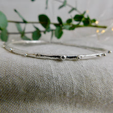 Load image into Gallery viewer, Made To Order Molten Sterling Silver Bangle
