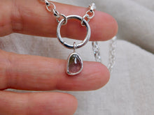 Load image into Gallery viewer, Watermelon Tourmaline Sterling Silver Charm
