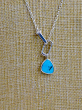 Load image into Gallery viewer, Turquoise Sterling Silver Charm

