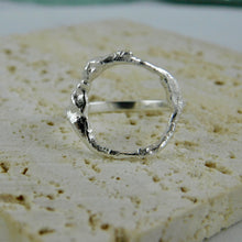 Load image into Gallery viewer, Made To Order Molten Hoop Sterling Silver Ring
