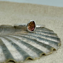 Load image into Gallery viewer, Made to Order Watermelon Tourmaline Sterling Silver Stacking Ring
