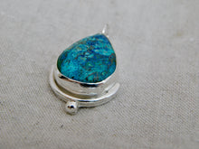 Load image into Gallery viewer, Chrysocolla Malachite Sterling Silver Pendant
