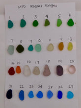 Load image into Gallery viewer, Made to Order Sea Glass Dangle and Charm Sterling Silver Bangle Duo
