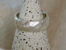 Load image into Gallery viewer, Geometric Carved Sterling Silver Ring

