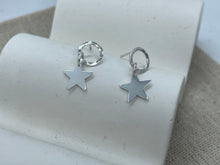 Load image into Gallery viewer, Star Sterling Silver Dangles
