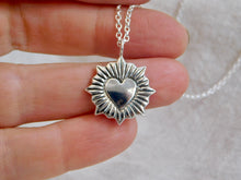 Load image into Gallery viewer, Statement Heart Sterling Silver Pendant
