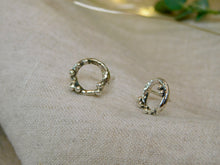 Load image into Gallery viewer, Molten Seafoam Sterling Silver Studs
