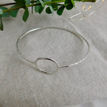 Load image into Gallery viewer, Made To Order Hoop Sterling Silver Bangle
