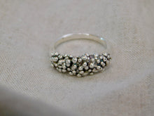 Load image into Gallery viewer, Statement Sea Foam Sterling Silver Ring
