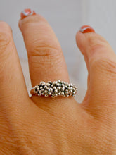 Load image into Gallery viewer, Statement Sea Foam Sterling Silver Ring
