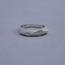 Load image into Gallery viewer, Wax Cast Geometric Sterling Silver Ring
