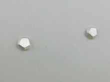 Load image into Gallery viewer, Brushed Geometric Shaped Sterling Silver Studs
