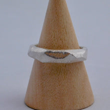 Load image into Gallery viewer, Wax Cast Geometric Sterling Silver Ring
