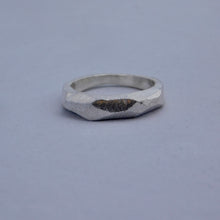 Load image into Gallery viewer, Wax Cast Geometric Sterling Silver Ring
