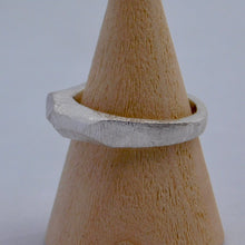 Load image into Gallery viewer, Wax Cast Geometric Sterling Silver Ring
