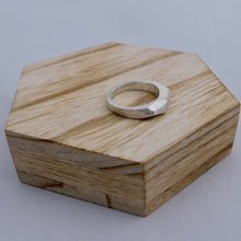 Load image into Gallery viewer, Wax Cast Geometric Sterling Silver Ring
