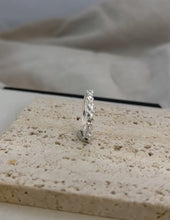 Load and play video in Gallery viewer, Organic Mini Dots Sterling Silver Ring
