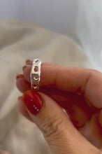 Load and play video in Gallery viewer, Lotus Root Sterling Silver Ring

