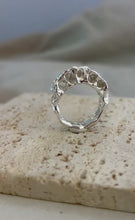 Load and play video in Gallery viewer, Sculptural Sea Sponge Sterling Silver Ring
