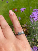 Load image into Gallery viewer, Pebble Sterling Silver Stacking Rings
