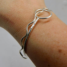 Load image into Gallery viewer, Made To Order Hoop Sterling Silver Bangle
