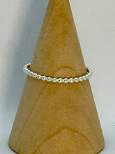 Load image into Gallery viewer, Made To Order Beaded Sterling Silver Stacking Ring
