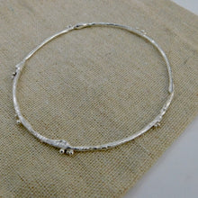 Load image into Gallery viewer, Made To Order Molten Sterling Silver Bangle
