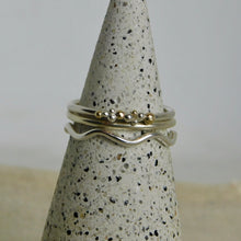 Load image into Gallery viewer, Made To Order Wavy Sterling Silver Stacking Ring
