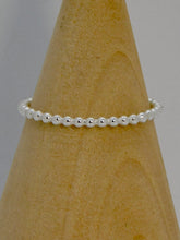 Load image into Gallery viewer, Made To Order Beaded Sterling Silver Stacking Ring
