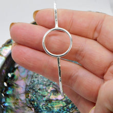 Load image into Gallery viewer, Made To Order Hoop Sterling Silver Bangle
