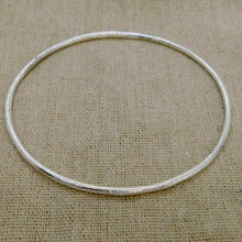 Load image into Gallery viewer, Made To Order Reticulated Sterling Silver Bangle
