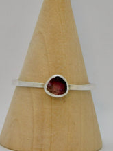 Load image into Gallery viewer, Made to Order Watermelon Tourmaline Sterling Silver Stacking Ring
