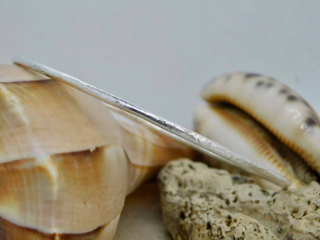 Made To Order Reticulated Sterling Silver Bangle