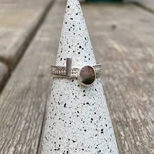 Load image into Gallery viewer, Made to Order Watermelon Tourmaline Sterling Silver Stacking Ring
