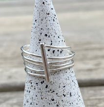 Load image into Gallery viewer, Made To Order Silver Five Wrap Ring
