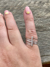 Load image into Gallery viewer, Made To Order Silver Five Wrap Ring
